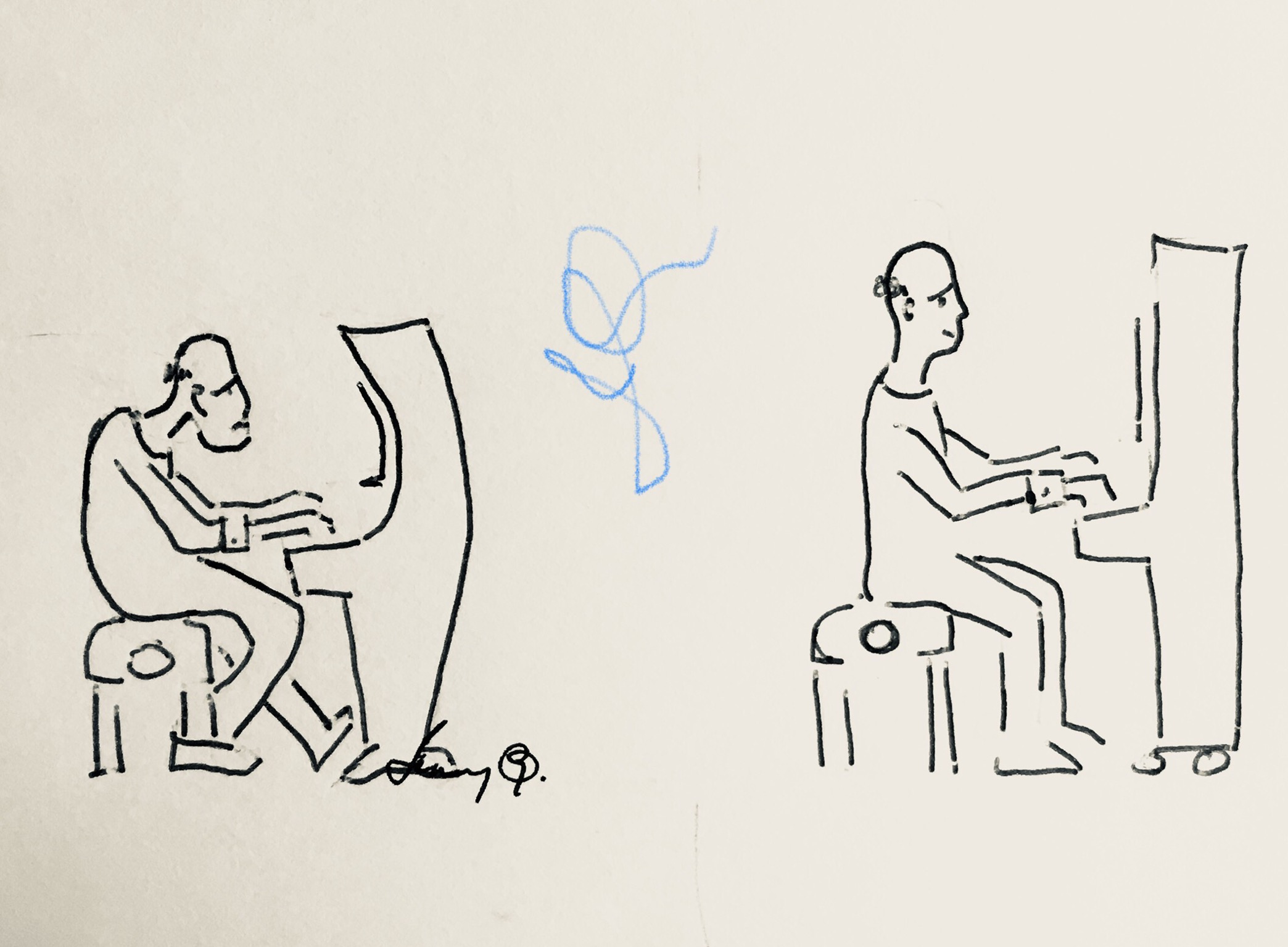 Gallery of musicians.